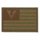 Oakley Standard Issue Patch, Logo Flag Green/Brown, 101-668-022