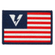 Oakley Standard Issue Patch, Logo Flag Red/White/Blue, 101-668-021
