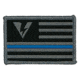 Oakley Standard Issue Patch, Thin Blue Line Gunmetal, 101-668-012