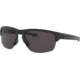 Oakley Standard Issue Sliver Edge Sunglasses, Matte Black w/Prizm Grey Polarized, OO9413-0865