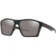 Oakley Standard Issue Targetline Sunglasses, Matte Black w/Prizm Black, Red Icon, OO9397-1258