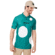 Oakley Staple Short Sleeve Polo Shirt - Mens, Staple Bubble Green, 2XL, FOA400551-9BG-XXL