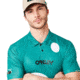 Oakley Staple Short Sleeve Polo Shirt - Mens, Staple Bubble Green, 2XL, FOA400551-9BG-XXL