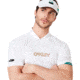 Oakley Staple Short Sleeve Polo Shirt - Mens, White, Medium, FOA400545-100-M