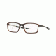 Oakley STEEL LINE S OX8097 Single Vision Prescription Eyeglasses 809704-52 - Matte Dark Amber Frame