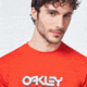 Oakley Stone B1B Logo Short Sleeve Tee - Mens, Energetic Orange, Extra Small, FOA400040-7EN-XS