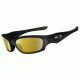 Oakley Straight Jacket Matte Black Frame w/ Amber Polarized Lenses Sunglasses 12-988