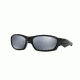 Oakley Straight Jacket Sunglasses 12-935-61 - Jet Black Frame, Black Iridium Polarized Lenses