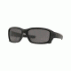 Oakley Straightlink OO9331 Sunglasses 933121-58 - Matte Black Frame, Prizm Grey Polar Lenses