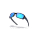 Oakley Straightlink Sunglasses, Polished Black Frame, Prizm Sapphire Lens, 58, OO9331-933127-58