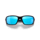 Oakley Straightlink Sunglasses, Polished Black Frame, Prizm Sapphire Lens, 58, OO9331-933127-58