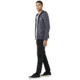 Oakley Street Logo Fz Fleece - Mens, Jet Black Heather, Extra Large, 472417-01S-XL