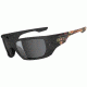Oakley Style Switch Mens Sunglasses Matte Black - Alpha Decay Frame, Dark Grey Lens OO9194-15