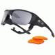 Oakley Style Switch Sunglasses, Matte Black Frame, Warm Grey and Persimmon Lenses OO9194-11