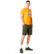 Oakley SunglaShort Sleeve Print Tee - Mens, Autumn Glory, 2XL, 457871-71T-XXL