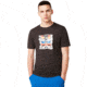 Oakley SunglaShort Sleeve Print Tee - Mens, Dark Grey Hthr, Medium, 457871-29A-M