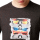 Oakley SunglaShort Sleeve Print Tee - Mens, Dark Grey Hthr, Medium, 457871-29A-M