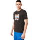 Oakley SunglaShort Sleeve Print Tee - Mens, Dark Grey Hthr, Medium, 457871-29A-M