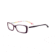 Oakley Cross Court Eyeglasses Frame, Size 53 - Purple Plaid OX1071-0253