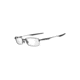 Oakley Halfshock Progressive Rx Eyeglasses, Size 53 - Brushed Chrome Frame OX3119-0453
