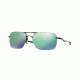 Oakley TAILBACK OO4109 Sunglasses 410905-60 - Satin Black Frame, Jade Iridium Lenses
