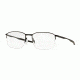 Oakley TAPROOM 0.5 OX3202 Progressive Prescription Eyeglasses 320202-52 - Polished Black Frame