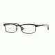 Oakley Taxed Bifocal Prescription Eyeglasses 318204-49 - Brown Frame