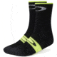 Oakley Thermal Wool Socks - Mens, Blackout/Hi-Vis Yellow, Small, 93286-05W-S