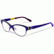 Oakley Throwback Progressive Prescription Eyeglasses, Dark Purple Frame, OX1108-0152PR