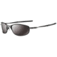 Oakley Tightrope Polished Black Frame w/ Black Iridium Polarized Lenses Sunglasses OO4040-07