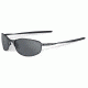 Oakley Tightrope Single Vision Prescription Sunglasses, Matte Black Frame, OO4040-09SV