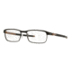 Oakley Tincup Eyeglass Frames 318405-52 - Satin Black Frame, Clear Lenses
