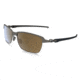 Oakley Tinfoil Carbon Sunglasses Titanium/Titanium Frame, Titanium Iridium Polarized Lens-OO6018-05