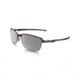 Oakley Tinfoil Mens Sunglasses, Brushed Chrome Frame, Grey Polarized Lens OO4083-05