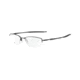 Oakley Transistor Frames w/ Blank Lenses - Size 54, Brushed Chrome Frame 22-216