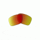 Oakley Turbine Polarized Replacement Lenses, Ruby Iridium, ROO9263CB 2145