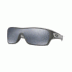 Oakley TURBINE ROTOR OO9307 Sunglasses 930705-32 - Granite Frame, Black Iridium Polarized Lenses