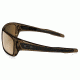 Oakley Turbine Sunglasses - Men's, Brown Smoke Frame, Dark Bronze 63 mm Lenses, OO9263-02