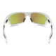 Oakley Turbine Sunglasses - Men's, Polished White Frame, Fire Iridium 63 mm Lenses, OO9263-04
