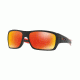 Oakley Turbine OO9263 Progressive Prescription Sunglasses OO9263-926337-63 - Lens Diameter 63 mm, Frame Color Ruby Fade