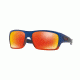 Oakley Turbine OO9263 Progressive Prescription Sunglasses OO9263-926344-63 - Lens Diameter 63 mm, Frame Color Orange Pop Fade