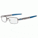 Oakley Twin Shock 54mm Brushed Chrome Progressive Vision Prescription Eyeglasses OX3095-0454