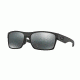 Oakley TWOFACE ASIA FIT OO9256 Sunglasses 925604-60 - Steel Frame, Black Iridium Lenses