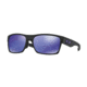 Oakley TWOFACE ASIA FIT OO9256 Sunglasses 925605-60 - Matte Black Frame, Violet Iridium Lenses