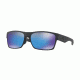 Oakley TWOFACE ASIA FIT OO9256 Sunglasses 925614-60 - Steel Frame, Prizm Sapphire Lenses