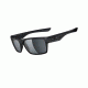 Oakley TwoFace Mens Sunglasses Steel Frame, Grey Lens OO9189-05