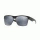 Oakley TWOFACE XL OO9350 Sunglasses 935001-59 - Polished Black Frame, Black Iridium Polarized Lenses