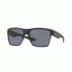 Oakley TWOFACE XL OO9350 Sunglasses 935003-59 - Steel Frame, Grey Lenses