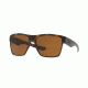 Oakley TWOFACE XL OO9350 Sunglasses 935006-59 - Polished Brown Tortoise Frame, Dark Bronze Lenses