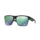 Oakley TWOFACE XL OO9350 Sunglasses 935008-59 - Matte Black Frame, Jade Iridium Lenses